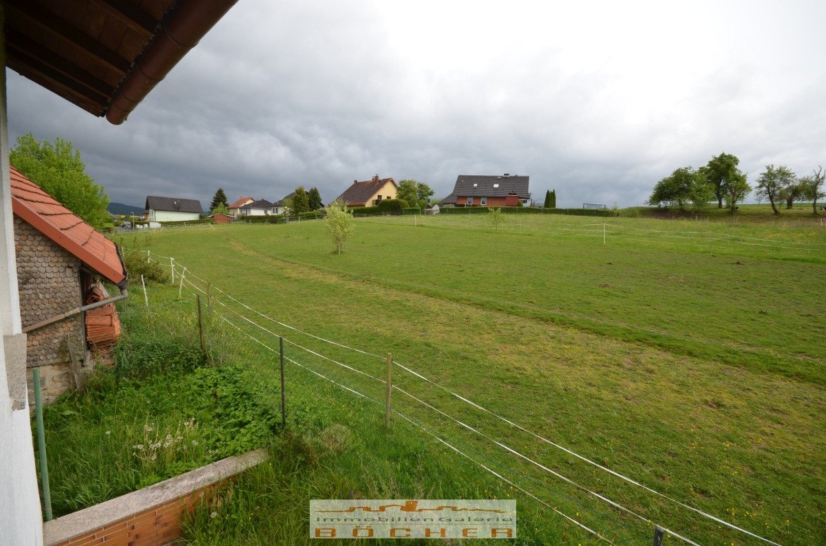 schöner Ausblick ins Grüne schöner Ausblick ins Grüne