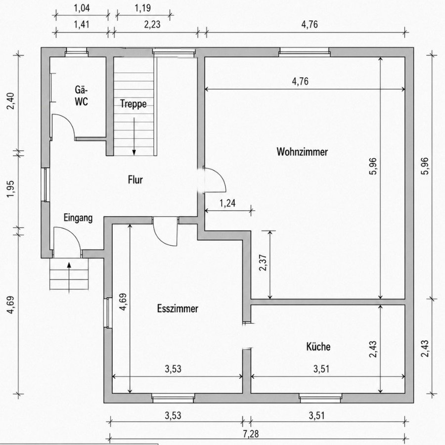 Grundriss EG